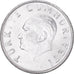 Moneda, Turquía, 10 Lira, 1987, SC, Aluminio, KM:964