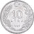 Moneda, Turquía, 10 Lira, 1987, SC, Aluminio, KM:964