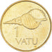 Coin, Vanuatu, Vatu, 1990, British Royal Mint, MS(63), Nickel-brass, KM:3