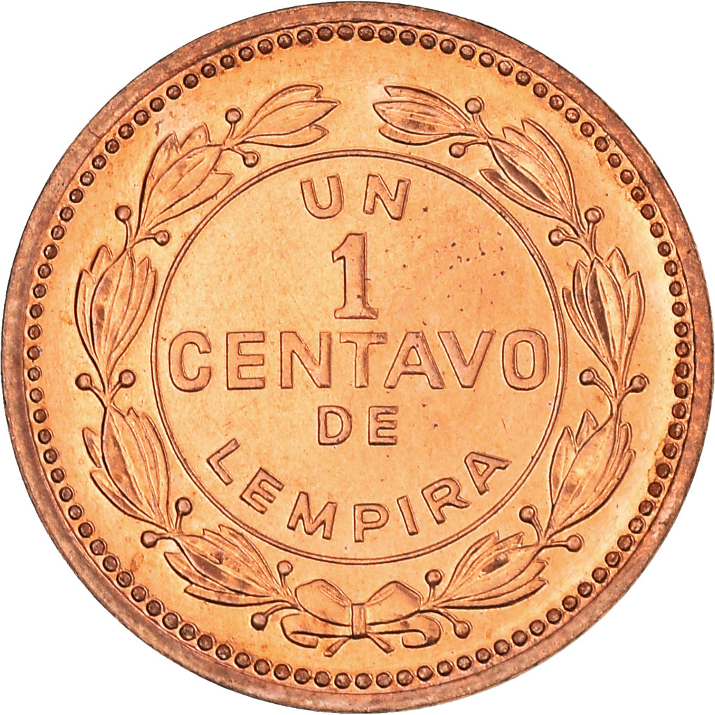Coin, Honduras, Centavo, 1988, MS(63), Copper Plated Steel, KM:77b