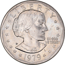 Coin, United States, Susan B. Anthony Dollar, Dollar, 1979, U.S. Mint