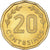 Coin, Uruguay, 20 Centesimos, 1981, Santiago, MS(63), Aluminum-Bronze, KM:67