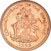 Coin, Bahamas, Elizabeth II, Cent, 1992, MS(63), Copper Plated Zinc, KM:59a