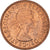 Moeda, Grã-Bretanha, Elizabeth II, 1/2 Penny, 1967, MS(60-62), Bronze, KM:896