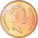 Coin, Gibraltar, Elizabeth II, Penny, 1991, MS(63), Bronze, KM:20