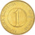 Coin, Slovenia, Tolar, 1992, MS(63), Nickel-brass, KM:4