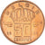 Moneta, Belgia, Baudouin I, 50 Centimes, 1992, MS(63), Brązowy, KM:149.1