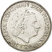 Coin, Netherlands, Juliana, 2-1/2 Gulden, 1959, AU(55-58), Silver, KM:185