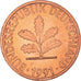 Coin, GERMANY - FEDERAL REPUBLIC, Pfennig, 1991, Berlin, MS(63), Copper Plated