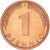 Moneta, Niemcy - RFN, Pfennig, 1991, Berlin, MS(63), Miedź platerowana stalą