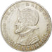 PANAMA, 1/2 Balboa, 1953, KM #20, AU(55-58), Silver, 30.6, 12.50