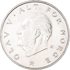 Coin, Norway, Olav V, Krone, 1983, AU(55-58), Copper-nickel, KM:419