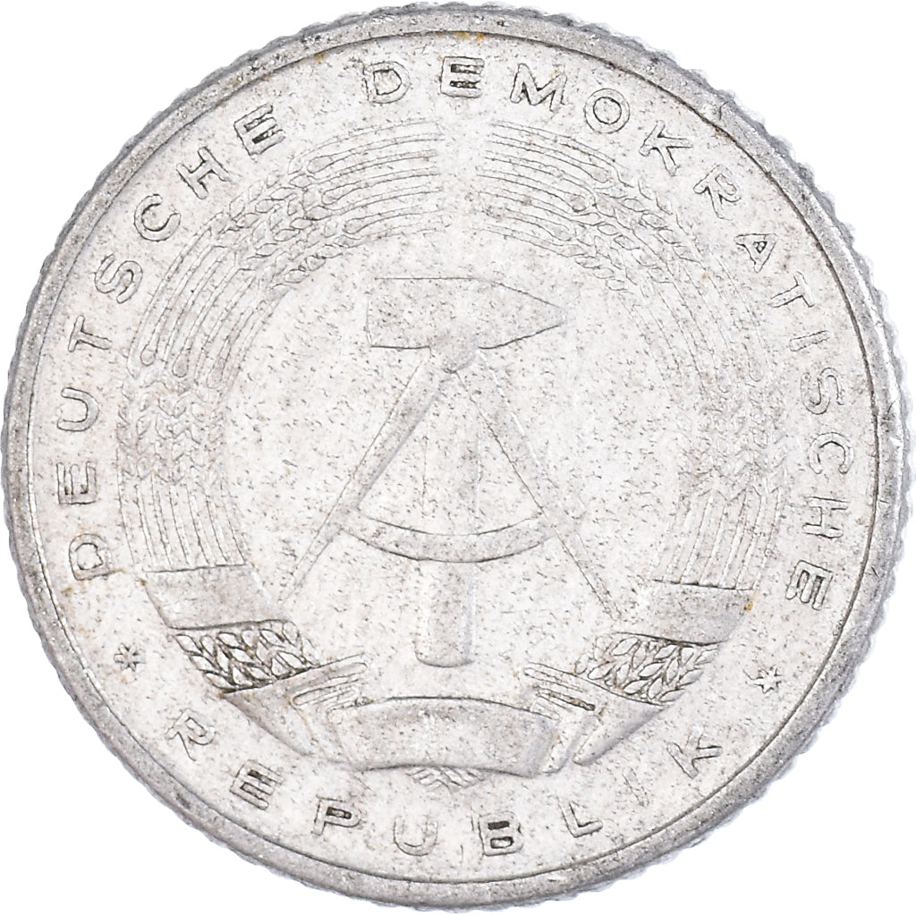 Coin, GERMAN-DEMOCRATIC REPUBLIC, 50 Pfennig, 1959, Berlin, VF(20-25), Aluminum