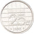 Coin, Netherlands, Beatrix, 25 Cents, 1998, AU(50-53), Nickel, KM:204