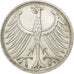 Coin, GERMANY - FEDERAL REPUBLIC, 5 Mark, 1957, Hambourg, AU(50-53), Silver