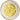 Vaticano, medalha, 2 E, Essai-Trial Benoit XVI, 2011, MS(63), Bimetálico