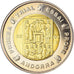 Andorra, 2 Euro, 2003, unofficial private coin, MS(65-70), Copper