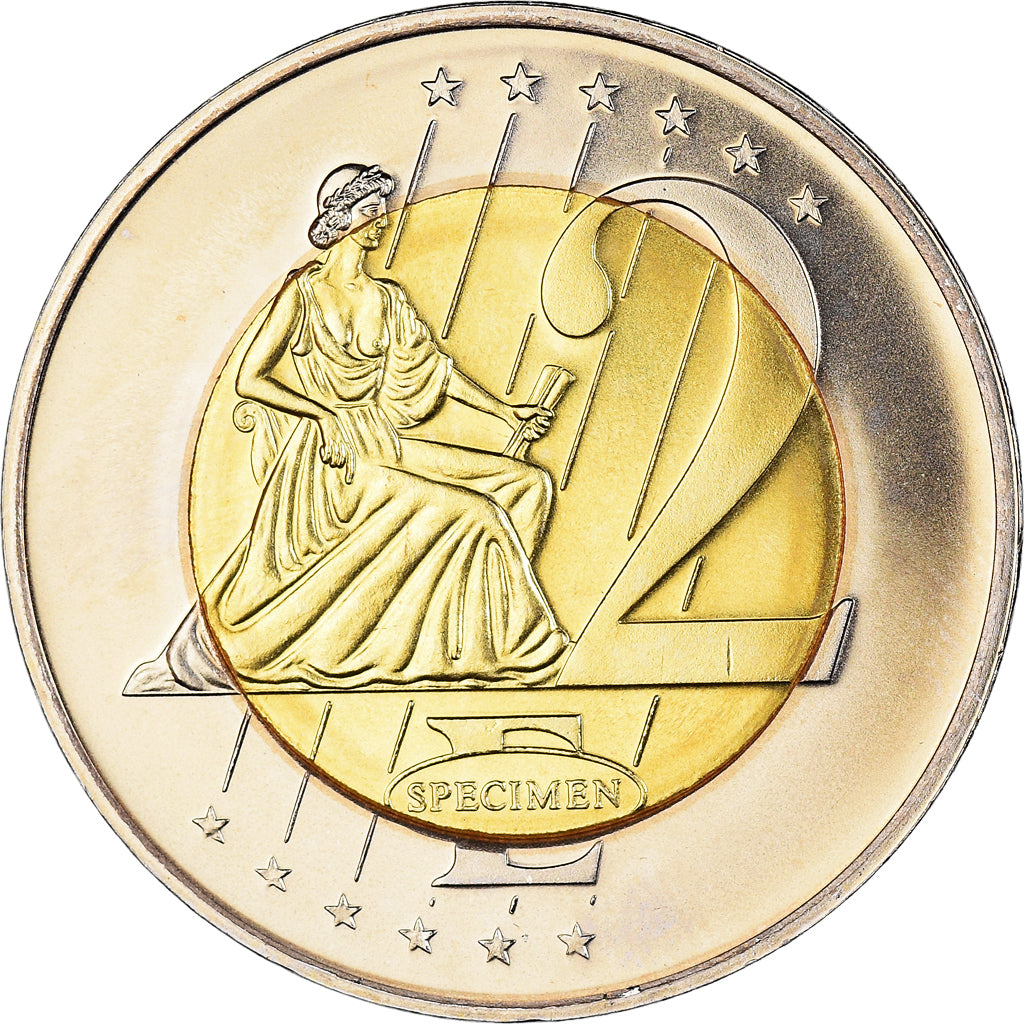 Andorra, 2 Euro, 2003, unofficial private coin, MS(65-70), Copper