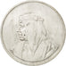 BAHRAIN, 500 Fils, 1968, KM #8, AU(55-58), Silver, 34.5, 18.19