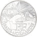 France, 10 Euro, 2011, Paris, Basse-Normandie, MS(63), Silver, KM:1729