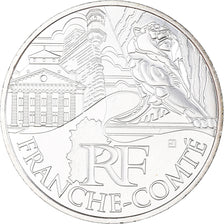 France, 10 Euro, 2011, Paris, Franche-Comté, MS(63), Silver, KM:1735
