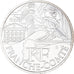 France, 10 Euro, 2011, Paris, Franche-Comté, MS(63), Silver, KM:1735
