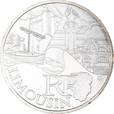 France, 10 Euro, 2011, Paris, Limousin, MS(63), Silver, KM:1742