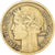 Münze, Frankreich, Morlon, Franc, 1934, S+, Aluminum-Bronze, KM:885