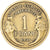 Moneta, Francja, Morlon, Franc, 1934, VF(30-35), Aluminium-Brąz, KM:885