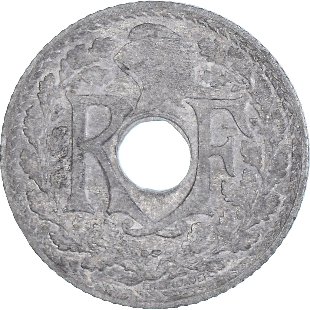 Monnaie, France, 10 Centimes, 1941, TB, Zinc, KM:895