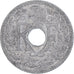 Moneda, Francia, 10 Centimes, 1941, BC+, Cinc, KM:895