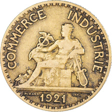 Coin, France, Chambre de commerce, 50 Centimes, 1921, VF(30-35)