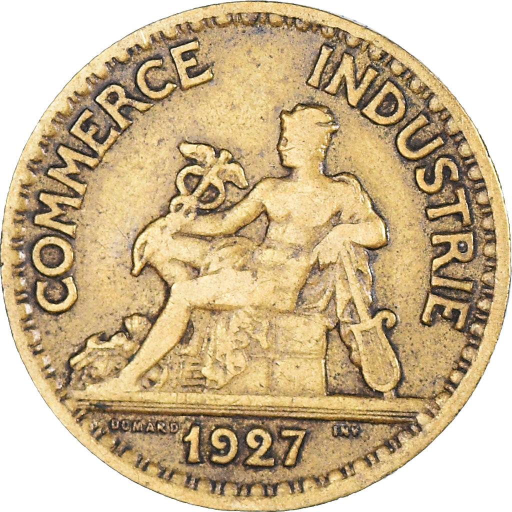Coin, France, Chambre de commerce, 50 Centimes, 1927, VF(30-35)
