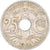 Münze, Frankreich, Lindauer, 25 Centimes, 1926, SS, Kupfer-Nickel, KM:867a