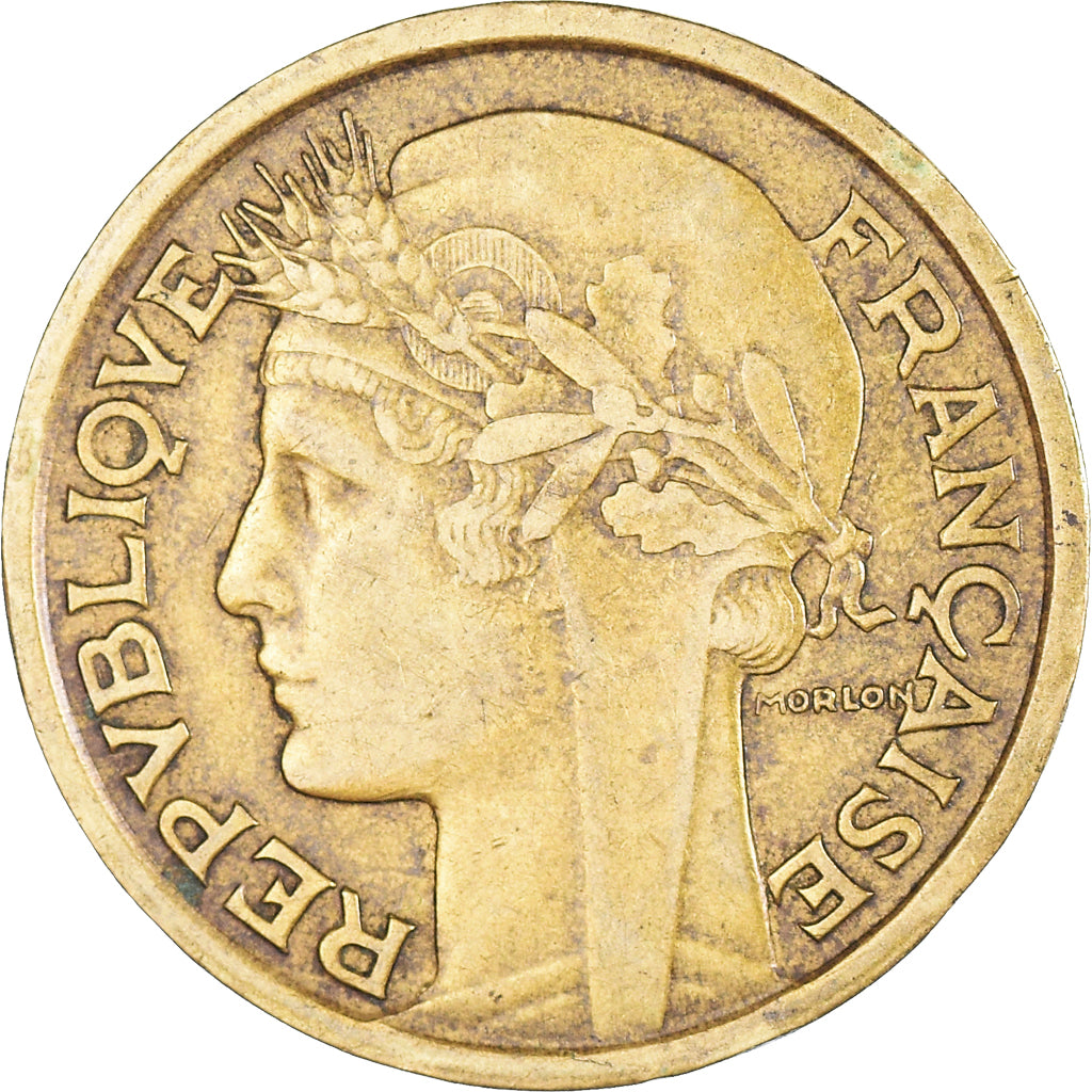 Monnaie, France, Morlon, 2 Francs, 1940, TB+, Bronze-Aluminium, KM:886