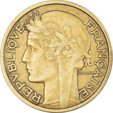 Moneta, Francja, Morlon, 2 Francs, 1931, EF(40-45), Aluminium-Brąz, KM:886