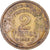 Munten, Frankrijk, Morlon, 2 Francs, 1936, FR, Aluminum-Bronze, KM:886