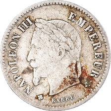 Coin, France, Napoleon III, Napoléon III, 20 Centimes, 1867, Strasbourg