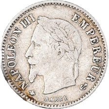 Coin, France, Napoleon III, Napoléon III, 20 Centimes, 1868, Paris, VF(20-25)