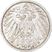 Coin, GERMANY - EMPIRE, Wilhelm II, Mark, 1910, Berlin, AU(55-58), Silver, KM:14