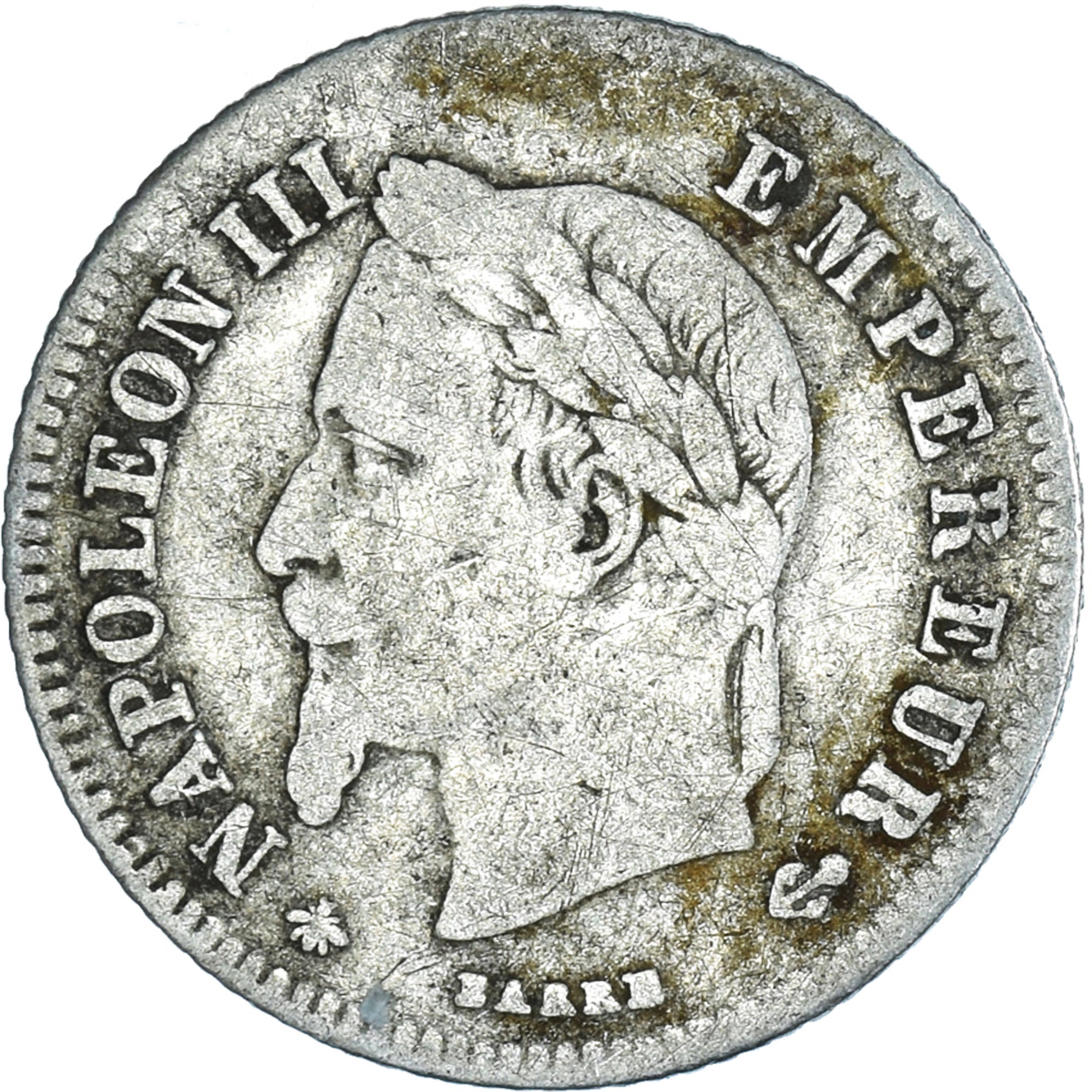 Coin, France, Napoleon III, Napoléon III, 20 Centimes, 1866, Paris, VF(20-25)