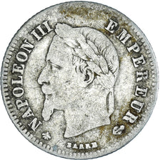 Coin, France, Napoleon III, Napoléon III, 20 Centimes, 1866, Paris, VF(20-25)