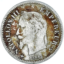 Coin, France, Napoleon III, Napoléon III, 20 Centimes, 1867, Paris, VF(20-25)