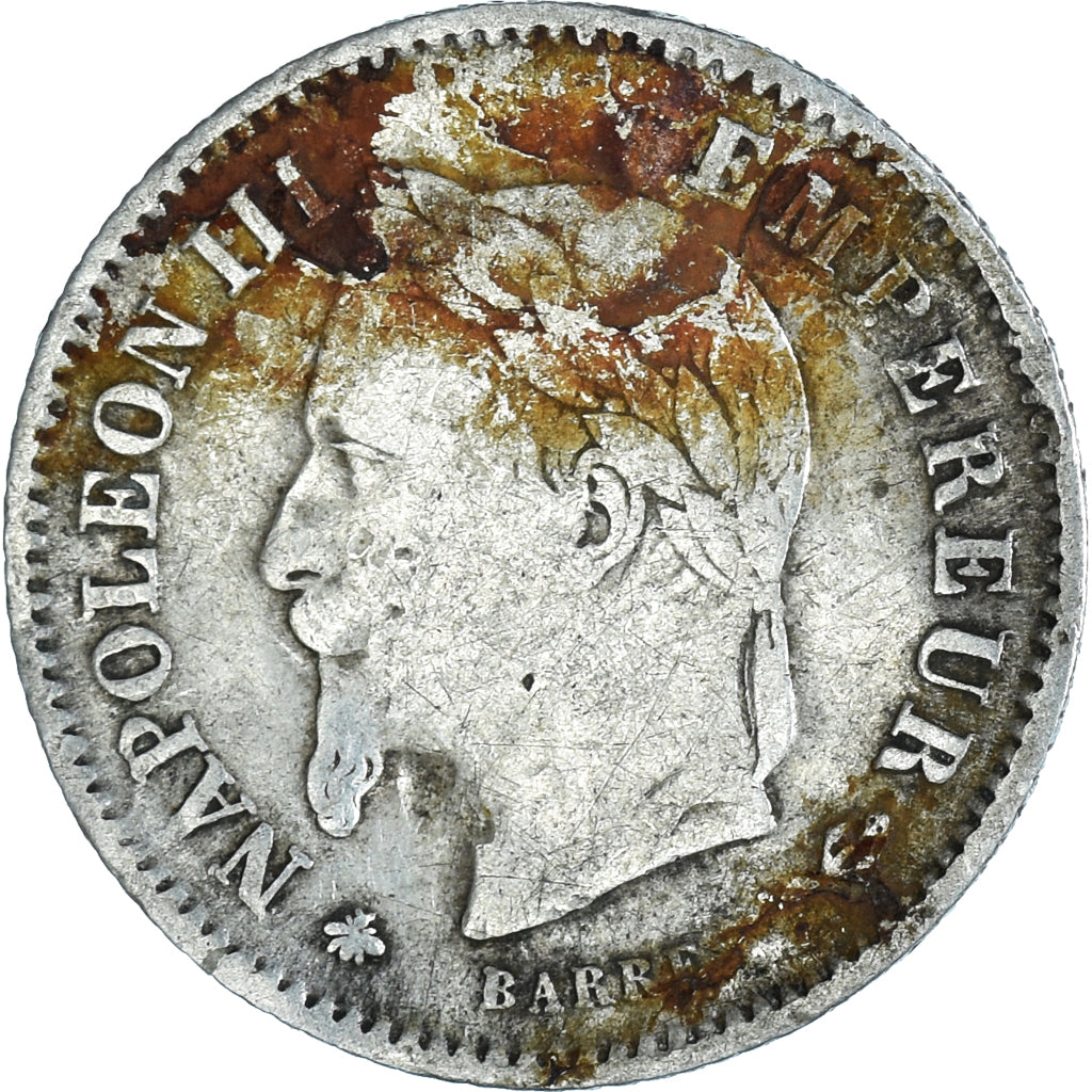 Münze, Frankreich, Napoleon III, Napoléon III, 20 Centimes, 1867, Paris, SGE+
