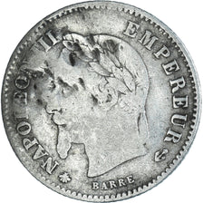 Moneda, Francia, Napoleon III, Napoléon III, 20 Centimes, 1867, Paris, BC