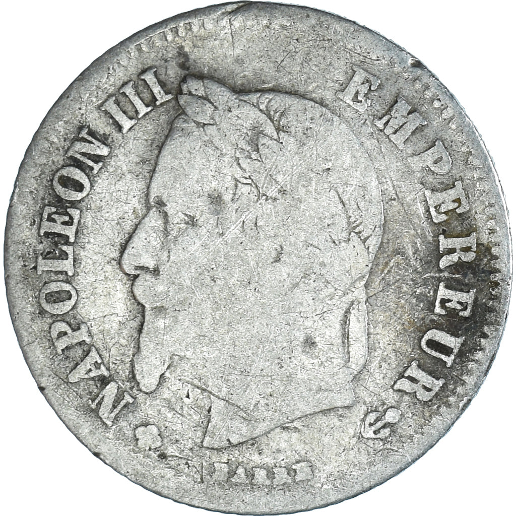 Coin, France, Napoleon III, Napoléon III, 20 Centimes, 1866, Strasbourg