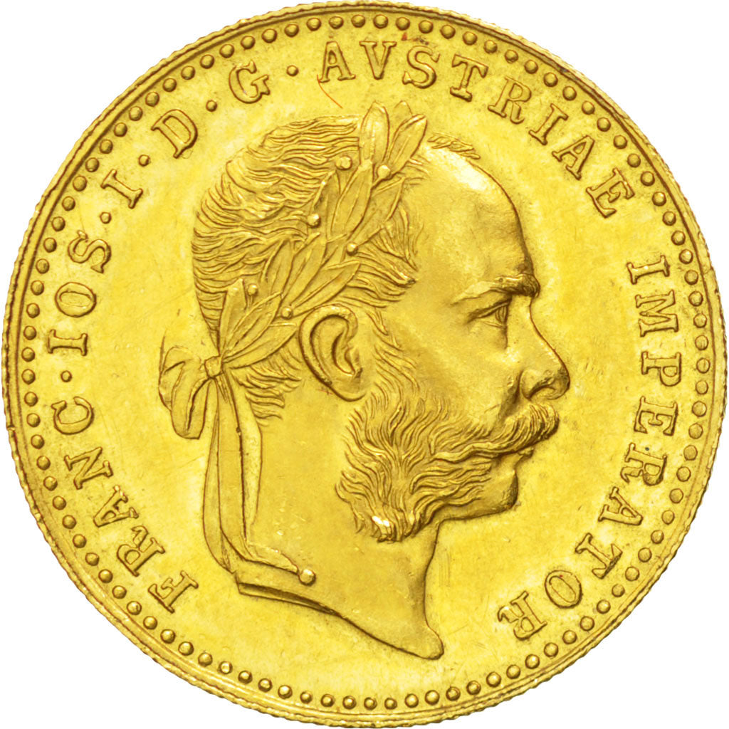 AUSTRIA, Ducat, 1915, Vienne, KM #2267, MS(63), Gold, 3.49