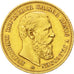 German States, 20 Mark, 1888, Berlin, KM #515, AU(50-53), Gold, 7.96
