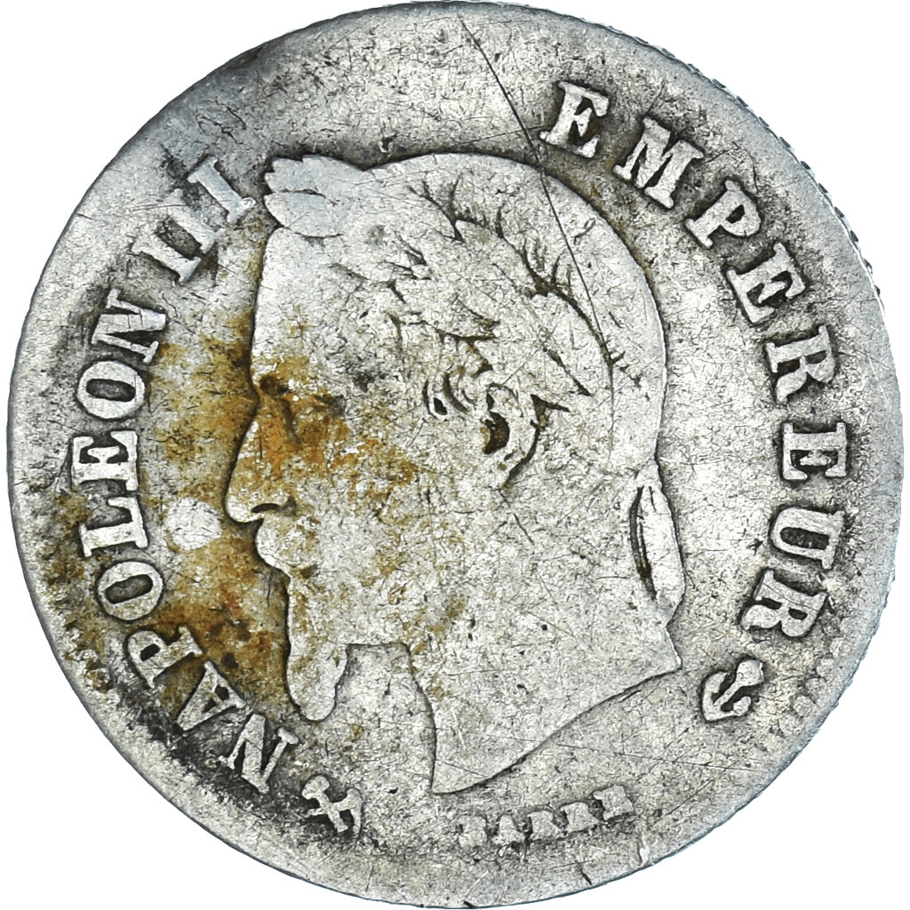 Coin, France, Napoleon III, Napoléon III, 20 Centimes, 1866, Bordeaux
