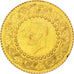 TURKEY, 50 Kurush, 1968, KM #871, AU(50-53), Gold, 3.49